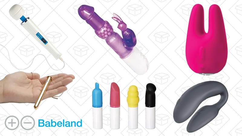 Hitachi Magic Wand, $48 | Crave Vesper, $119 | Rabbit Habit Deluxe, $72 | Pocket Toyfriend, $18 | Jimmyjane Form 2, $116 | We-Vibe 4 Plus, $143